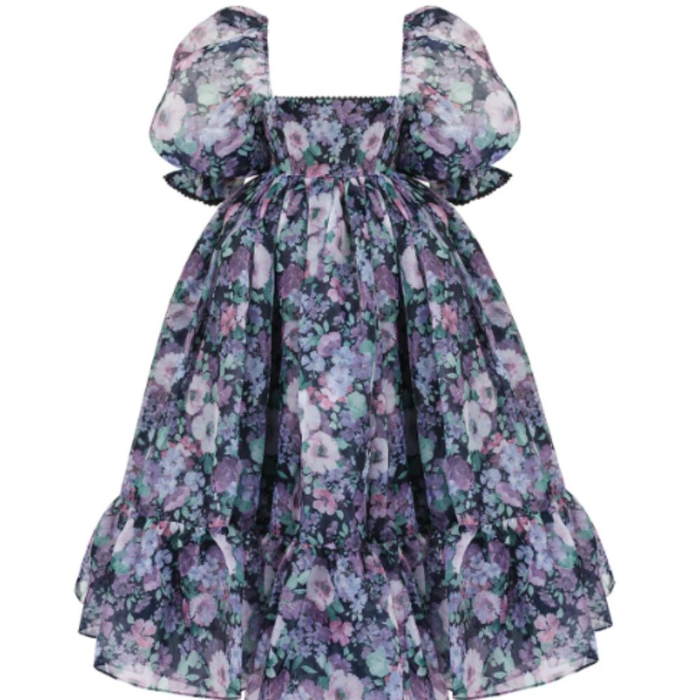 Selkie Nirvana French Puff Dress